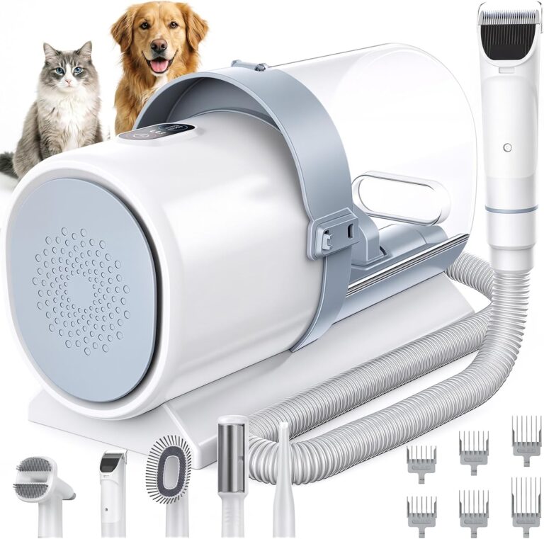 NEWBULIG 5-in-1 Pet Grooming Vacuum Kit Review: The Smart Way to Groom Your Pet Without the Mess