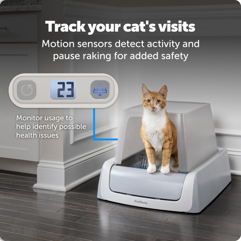 Never Scoop Again: PetSafe ScoopFree Crystal Pro Legacy Automatic Self-Cleaning Litter Box (Enclosed Front-Entry)