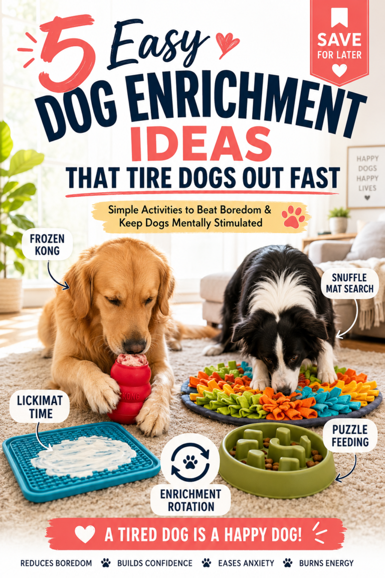 Best Dog Enrichment Toys for Mental Stimulation, Puzzle Solving & Boredom Relief