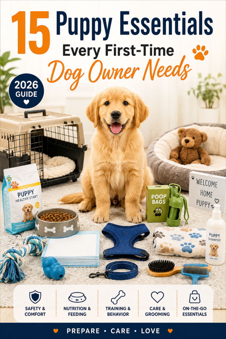 10 Best Puppy Essentials for First-Time Owners (2026 Guide)