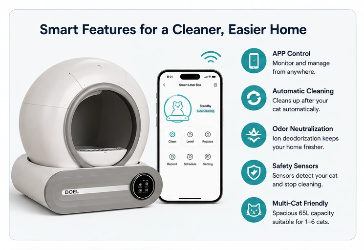 The DOEL  2026 Automatic Smart Litter Box Review: Is It Worth It?