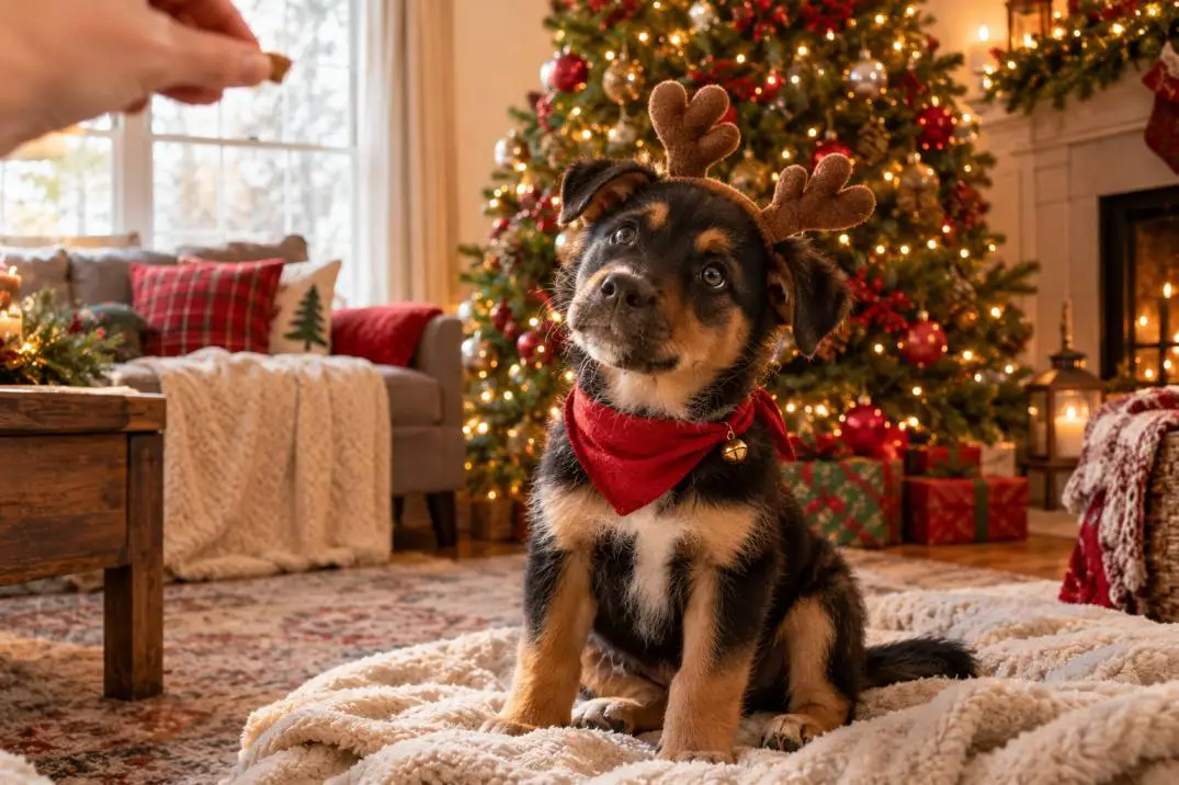 Dog Christmas Costume photo