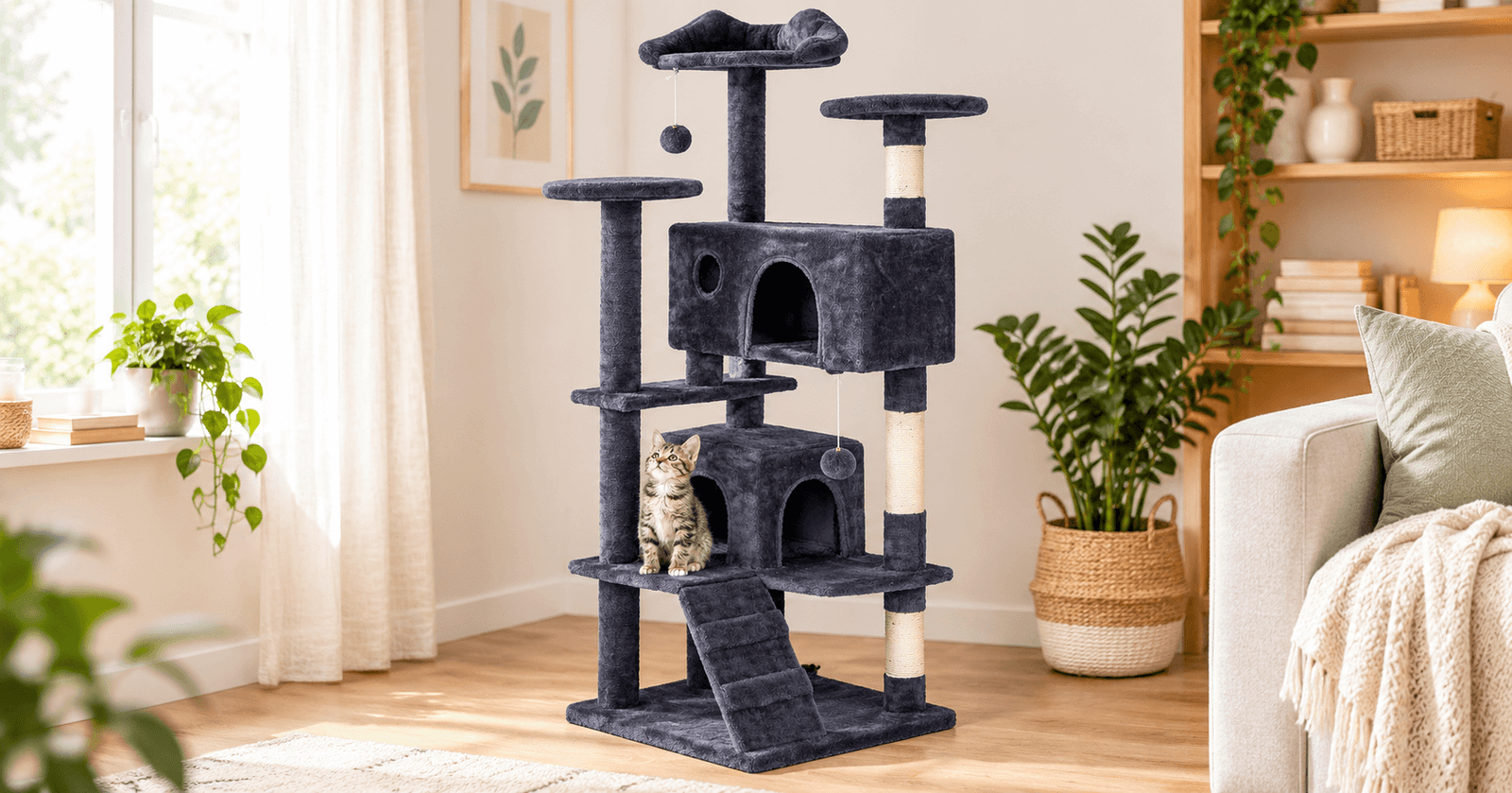 Aidoly 54 Inch Cat Tree Review